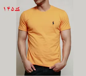 تیشرت یقه گرد polo رنگ نارنجی