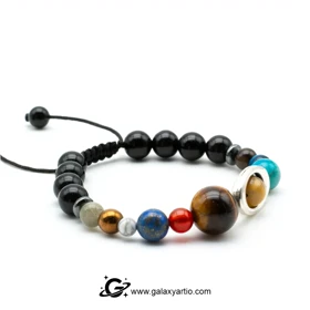 دستبند نقره سیارات