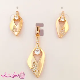نیم ست زنانه ژوپینگ ام اند ال طلایی