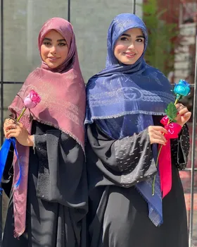 روسری ابریشم ژاکارد لمه اورجینال