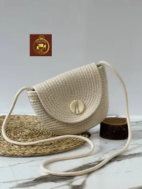 کیف دوشی زنانه دخترانه مینی کنفی
