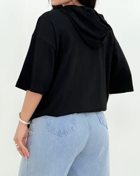 تیشرت کلاهدار سارگل(37)کد:5498