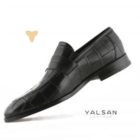 کفش رسمی مردانه چرم یلسان مدل سوآرز کد 543-GC