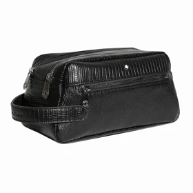 کیف دستی چرمی دو زیپ Mont Blanc مدل MB30446-Plus