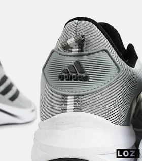 کفش کتانی مردانه و زنانه طوسی مشکی ADIDAS BONCE