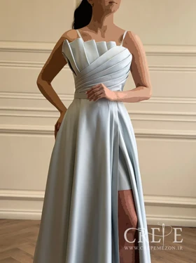 ماکسی صدفی ساتن آمریکایی