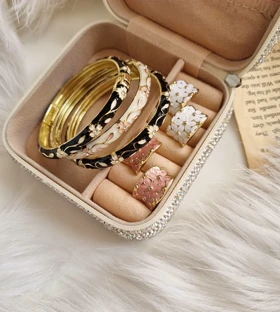 گوشواره میناکاری G38