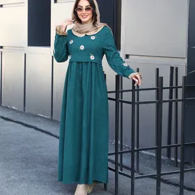 پیراهن بلند عیدانه مدل پرنسا