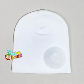 کلاه نوزاد کشی رنگی گل‌دار
