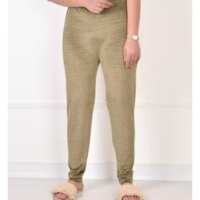 شلوار مخمل زنانه خال‌خالی وارداتی