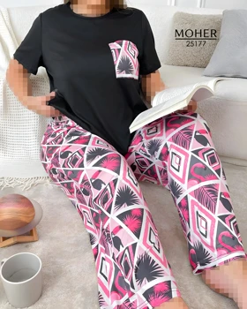 ست راحتی زنانه سایز بزرگ