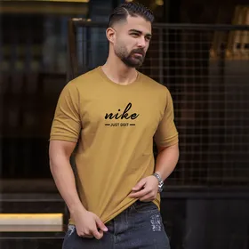 تیشرت مردانه طرح جدید nike نسکافه ای