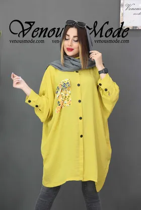 مانتو جیب هاوایی