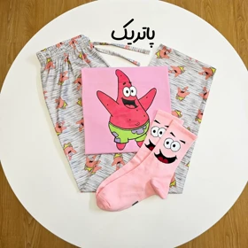 ست تیشرت شلوار انیمیشن کد 863