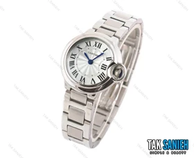 ساعت کارتیر بالن بلو زنانه نقره ای اسمال Cartier-2053-L