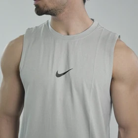 رکابی ورزشی مردانه نایک مدل Dri Fit-6906 طوسی روشن