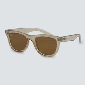 عینک مردانه آفتابی RayBan ریورس مدل SG-R0501s (عسلی)