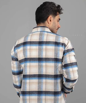 پیراهن مردانه پشمی و چهارخانه پاییزه 4023