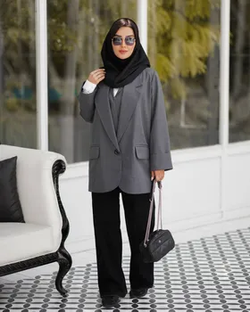 ست دوتیکه کت دیپلمات جلیقه کد 2180