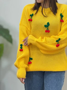 پلیور بافت آلبالو 1