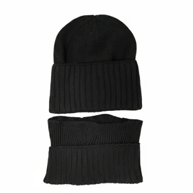 ست کلاه و گردنی مردانه وینترهارت Winterhart کد M2050016NA