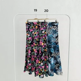 دامن زنانه طرحدار میکس