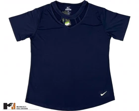 تیشرت زنانه ورزشی نایک یقه هفت کد 2014711