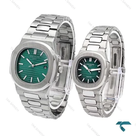ساعت ست پتک فیلیپ استیل صفحه سبز Patek-6040-S