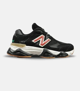 کفش کتانی مردانه و زنانه مشکی قرمز NEW BALANCE 9060
