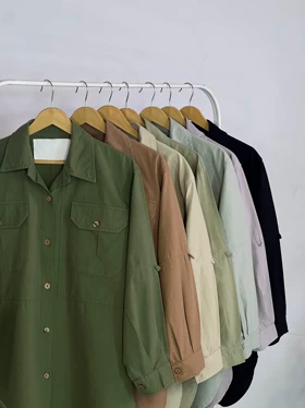 مانتو بلند لینن آلاله