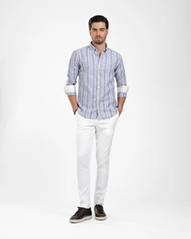 پیراهن مردانه راه راه کد 1902