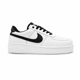 کفش و کتانی زنانه مدل نایک ایرفورس NIKE_AIR FORCE رنگ سفید مشکی کد 30030