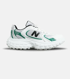 کفش کتانی مردانه و زنانه سفید سبز NEW BALANCE 530 V02