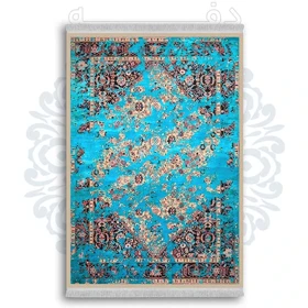 فرشینه از جنس پارچه هازان مخمل ترک طرح سنتی و مدرن برند دفه کد DDSS249