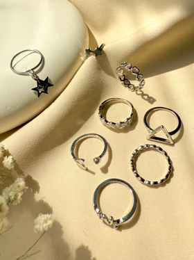 انگشترپکی ستاره و مثلث ring pack