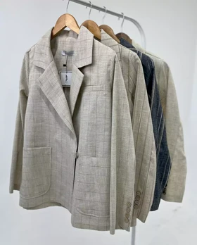 کت یقه انگلیسی کد SE009 برند ردا