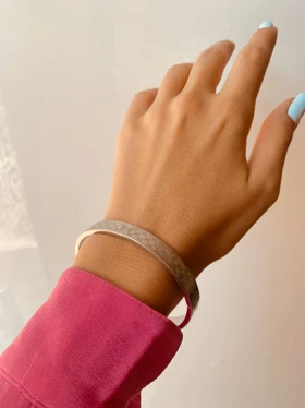 دستبند النگویی ورساچه استیل