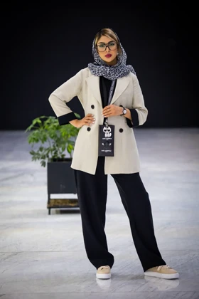 مانتو شلوار ترکیبی کرسپو