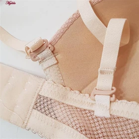 ست شورت و سوتین زنانه لنا مدل فنردار بند متحرک کاپ اسفنجی کرم کد 4961