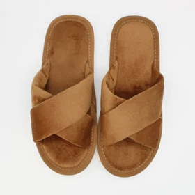 اسلیپر حوله ای مردانه نیکتا مدل 10000-3 (‌ قهوه ای)