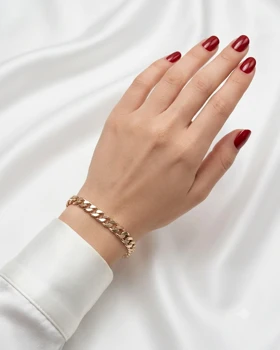 دستبند زنانه ژوپینگ مدل کارتیه رنگ ثابت