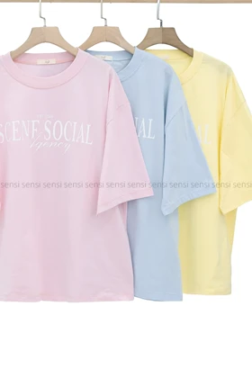 تیشرتscenf socialباکسی