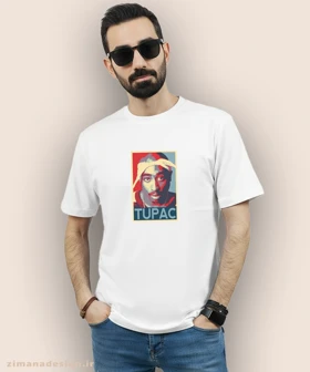 تیشرت مردانه و زنانه طرح توپاک کد 952