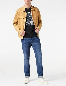 تیشرت لانگ دخترانه مندلورین | تیشرت لانگ دخترانه The Mandalorian طرح Mando and The Child Photo کد 132157