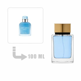 عطر ادکلن دلچه گابانا لایت بلو او اینتنس پور هوم مردانه 100 میل اشدی Dolce Gabbana Light Blue Eau Intense Pour Homme for Men 100 ml