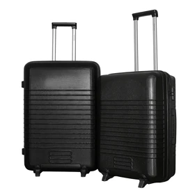 چمدان ماژرو مدل ارشا مجموعه 2 عددی (مشکی)