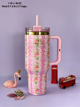 تامبلر استنلی گل‌دار _ Stanley