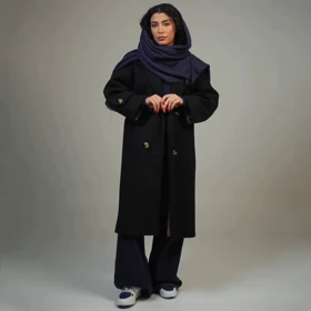 پالتو فوتر اور پشت چاک