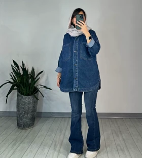 کت جین پاییزه گیلدا (ایراد دار)