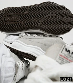 کفش کتانی مردانه طوسی ADIDAS BLAKEY LOW SNEAKER